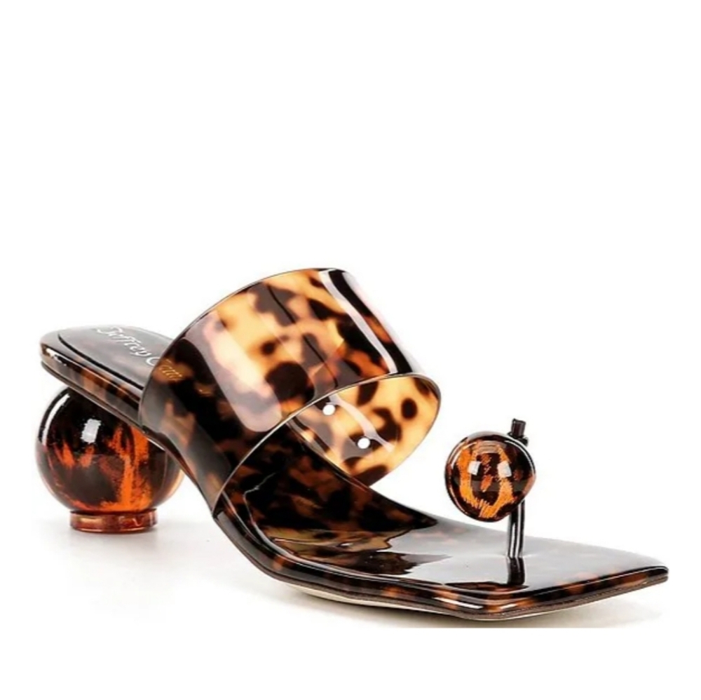 Jeffrey Campbell Tortoise Latus Heels Sz 9.5 NIB